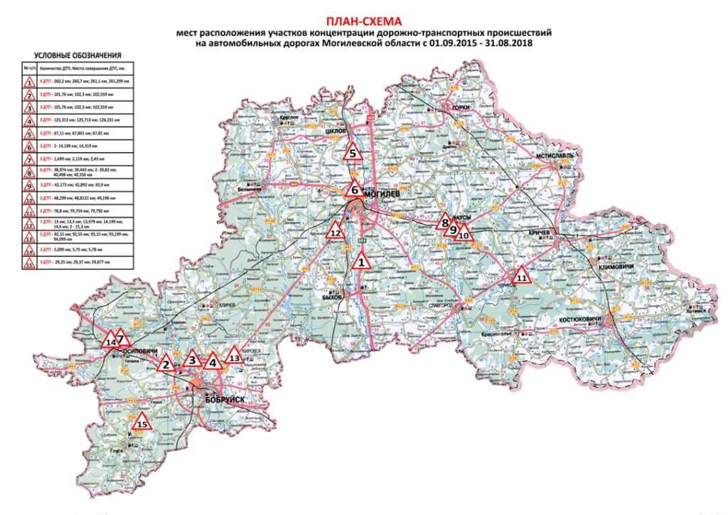 Подробная карта могилевского района могилевской области с деревнями