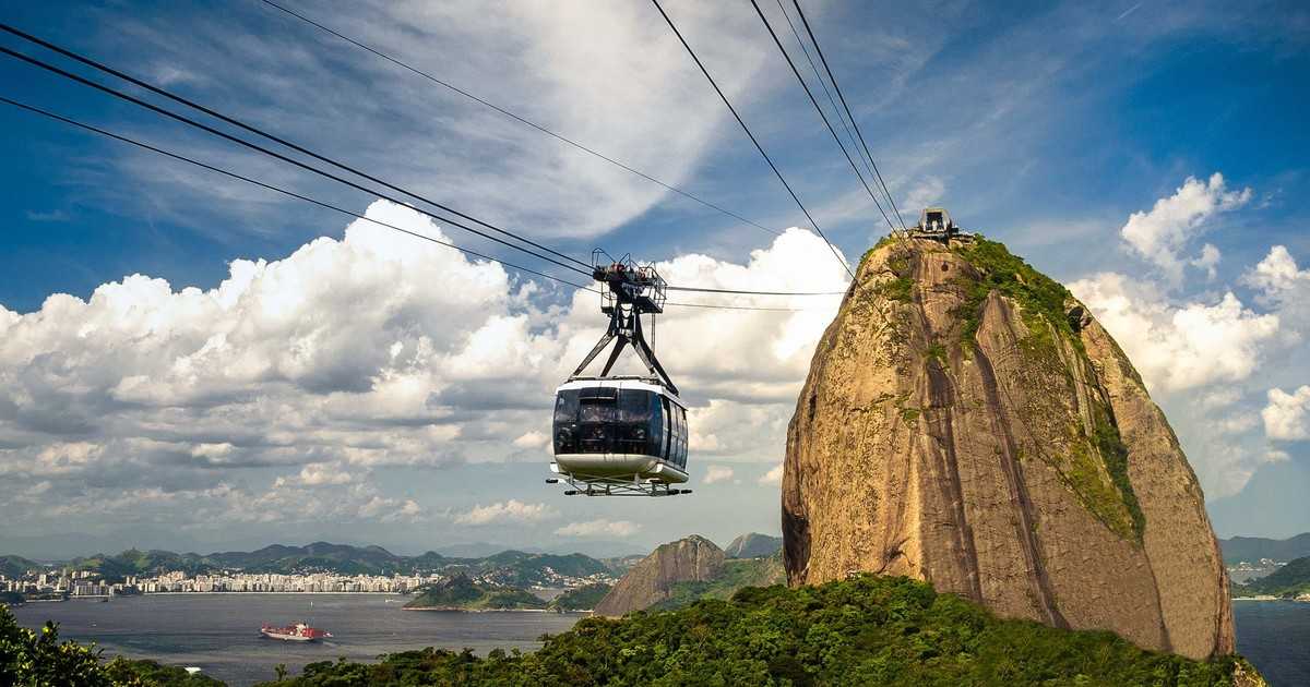 Узнай где находится Гора Сахарная голова на карте Рио-де-Жанейро (С описанием и фотографиями). Гора Сахарная голова со спутника