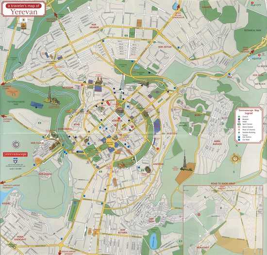 Карта еревана подробная с улицами и домами на русском. спутник и схема онлайн