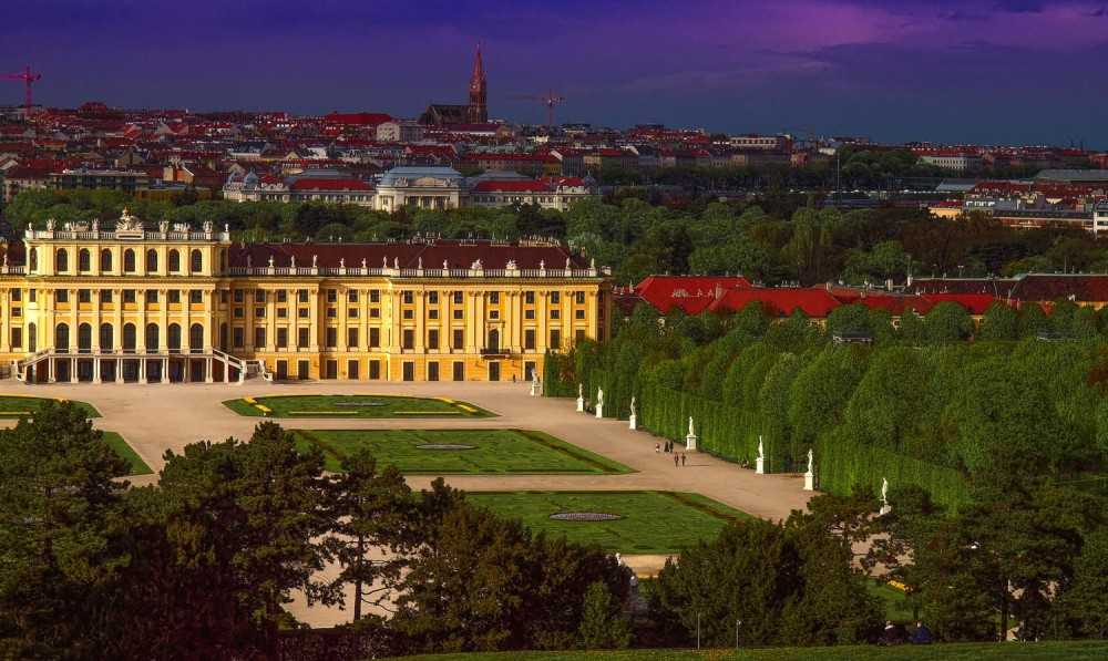 Дворец шенбрунн в вене, как добраться, фото - austriatogo