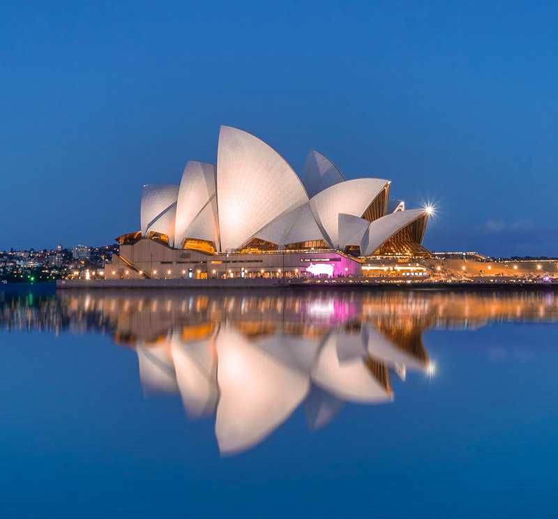 Сиднейский оперный театр история создания: где находится дом оперы в австралии?