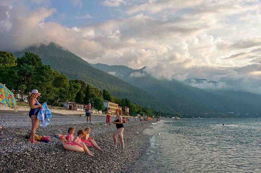 Курорты абхазии — самый полный список, отметки на карте, фото, отели на курортах