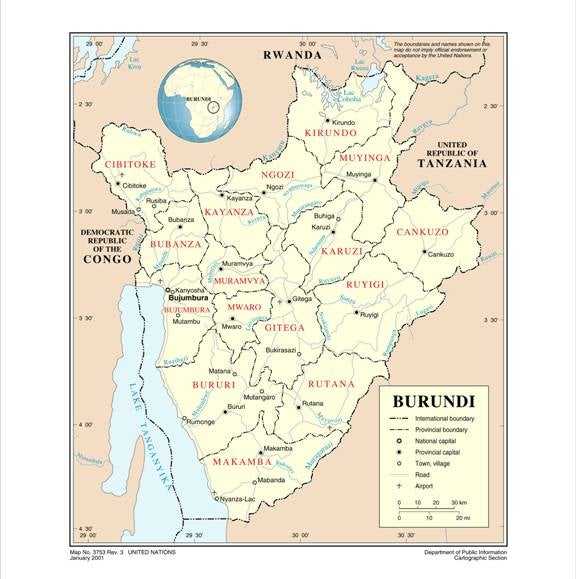 Республика бурунди на карте мира и африки: где находится столица страны? (сезон 2021)