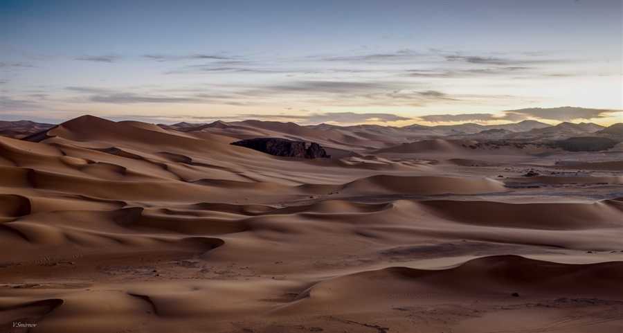 Панорамы пустыни сахара