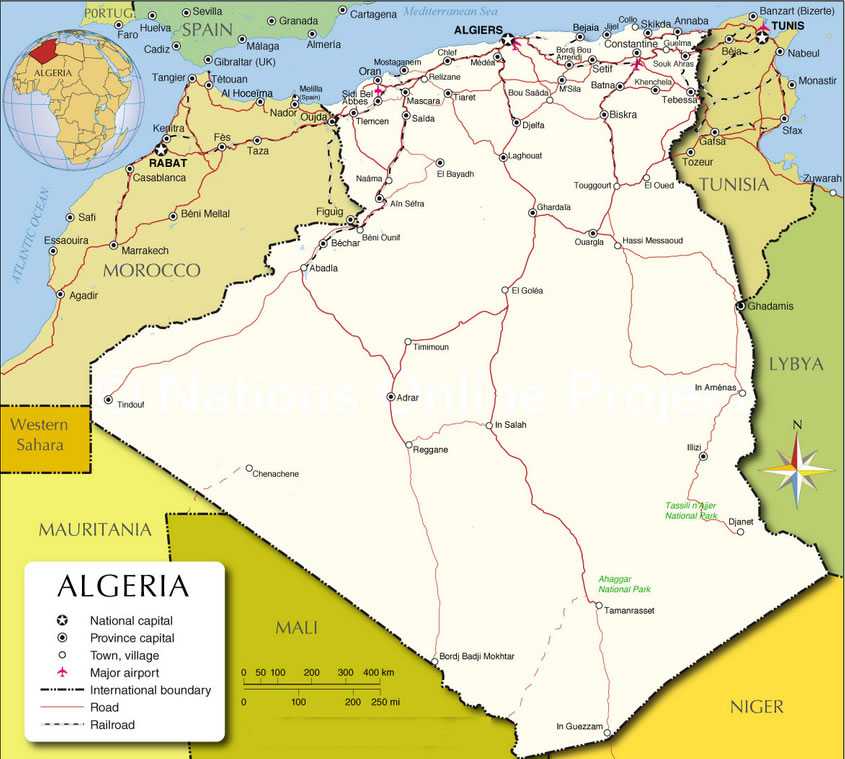 Достопримечательности алжира