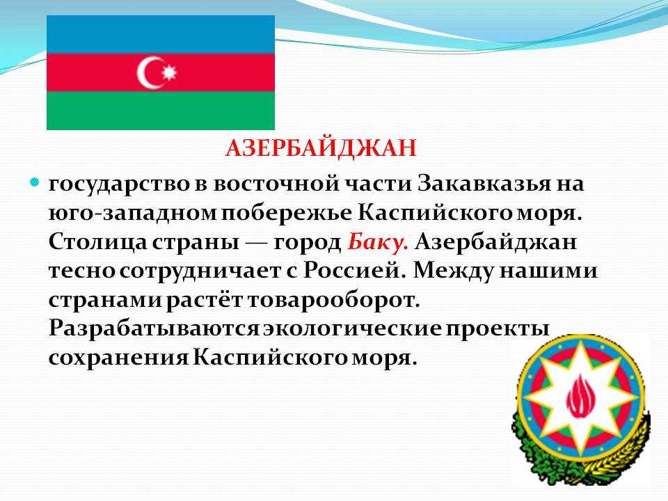 Азербайджан - описание: карта азербайджана, фото, валюта, язык, география, отзывы
