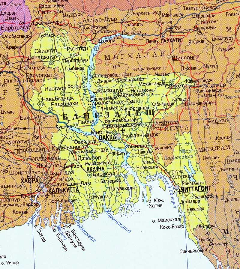 Карта дакки