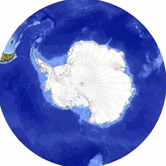 Карты антарктики