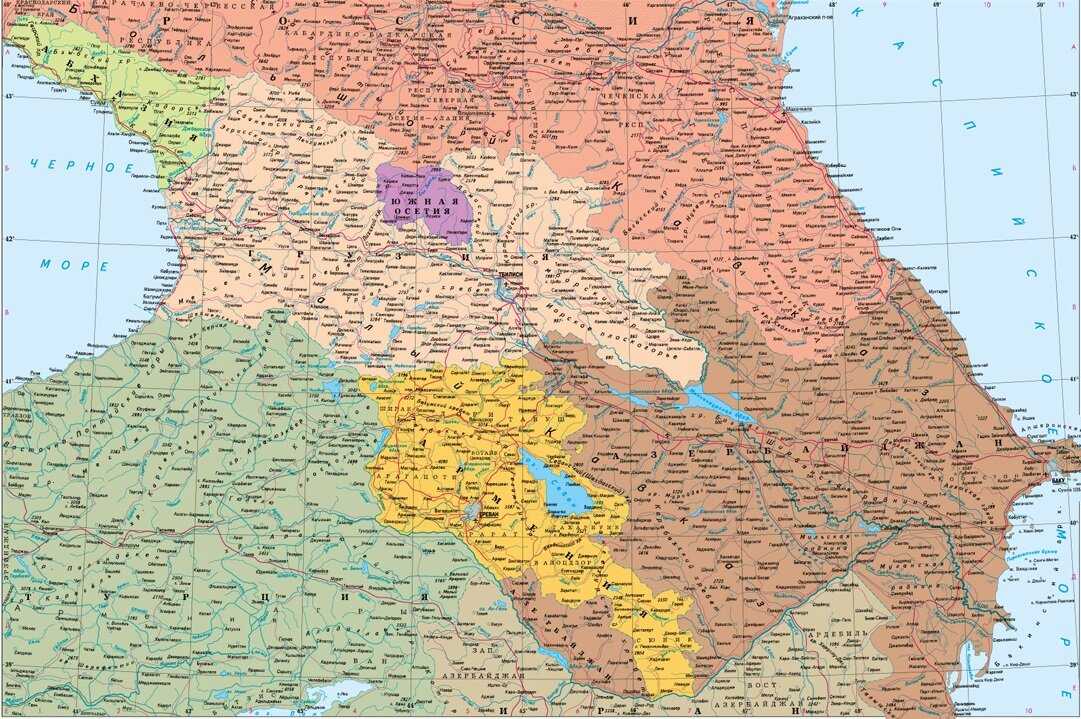 Карта мира на русском языке: где находится азербайджан с городами? (сезон 2021)