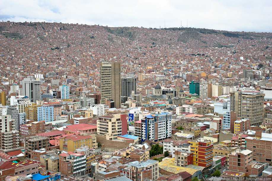 Ла-пас и сукре — столицы боливии