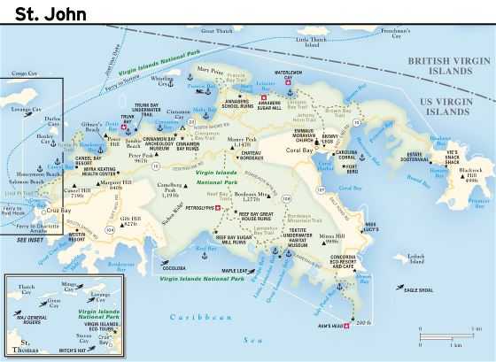 Британские виргинские острова — путеводитель викигид wikivoyage