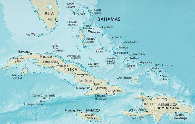 Багамские острова на карте мира где находится. где же находятся багамы