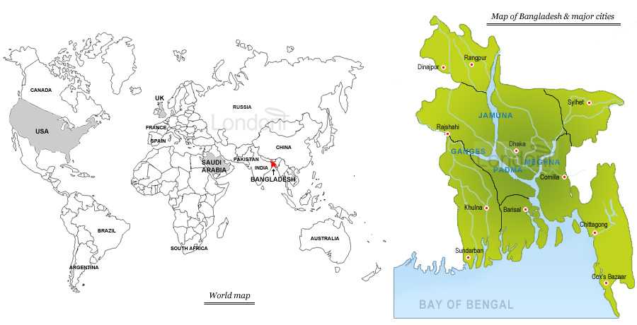 Где находится государство бангладеш. Расположение Бангладеш на карте. Бангладеш территория на карте. Бангладеш столица на карте.