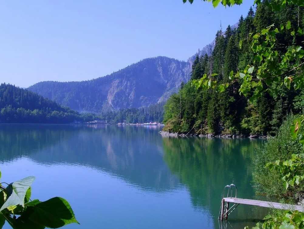 Озеро рица: фото