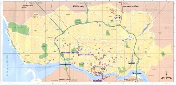 Карты порто (португалия). подробная карта порто на русском языке с отелями и достопримечательностями