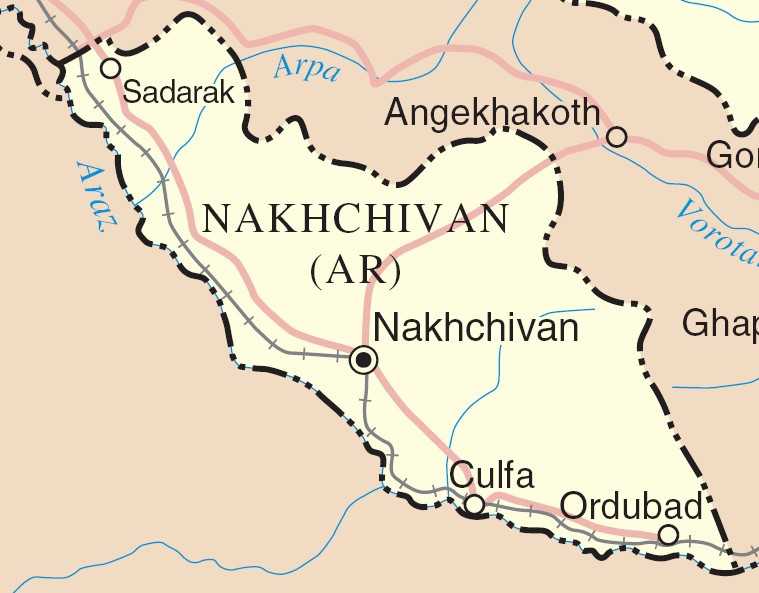 Нахичевань (нахичеванская автономная республика - азербайджан)