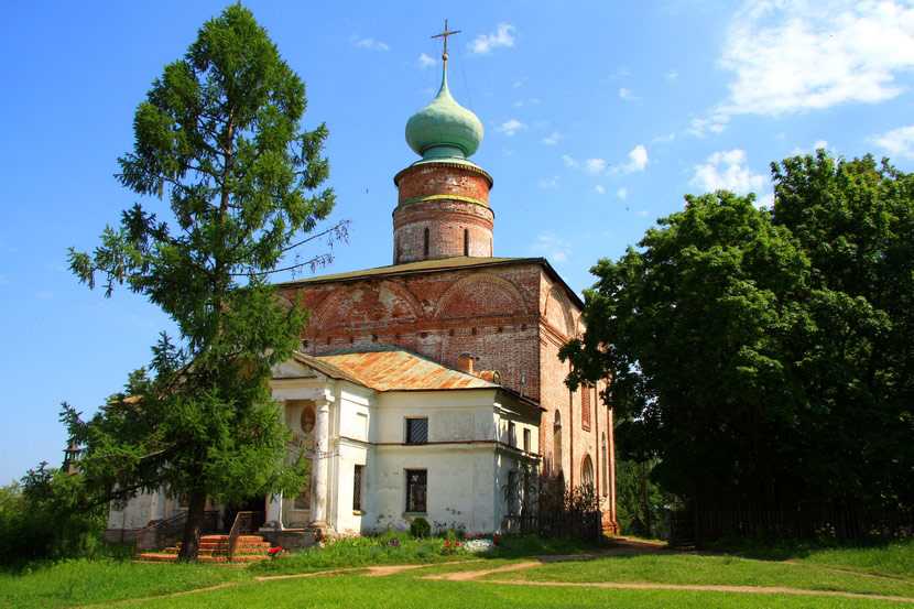 Деревня Дракино храм Бориса и Глеба