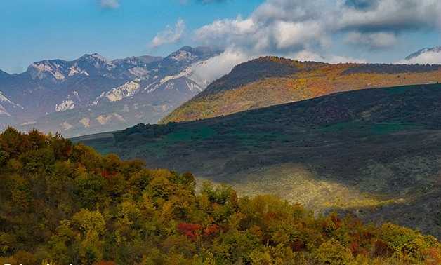 Горы азербайджана - mountains of azerbaijan