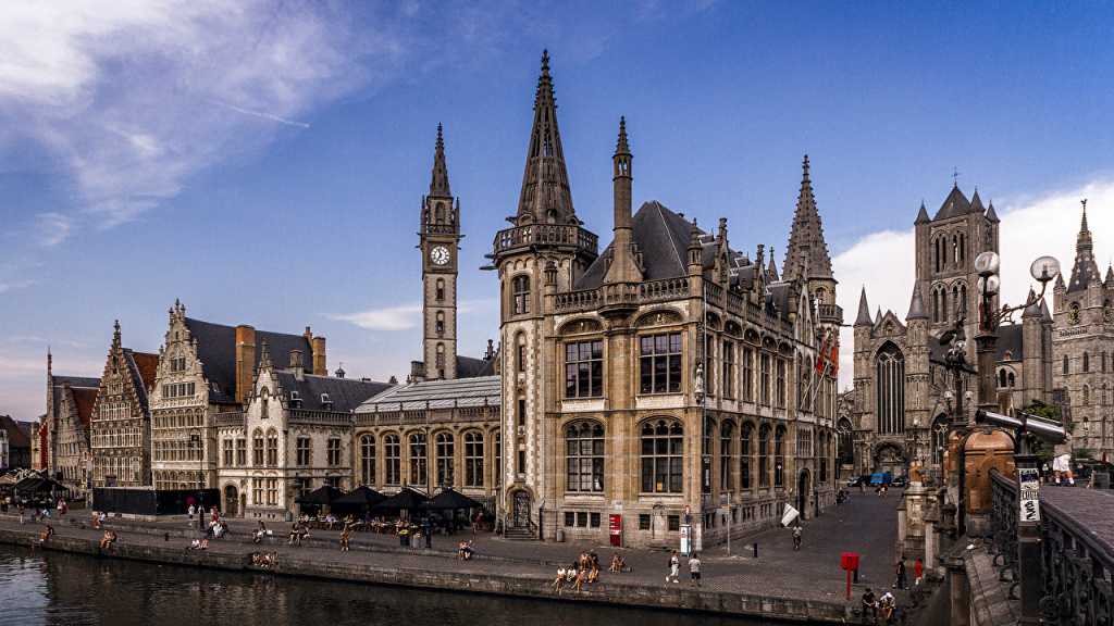 Гент, город - бельгия - провинция восточная фландрия