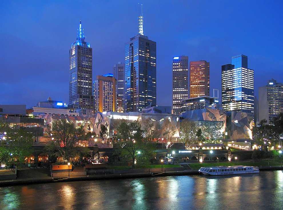 Крупные города австралии