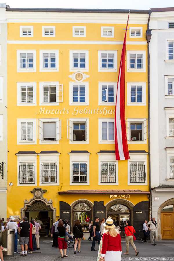 Дом моцарта в зальцбурге, что посмотреть - austriatogo