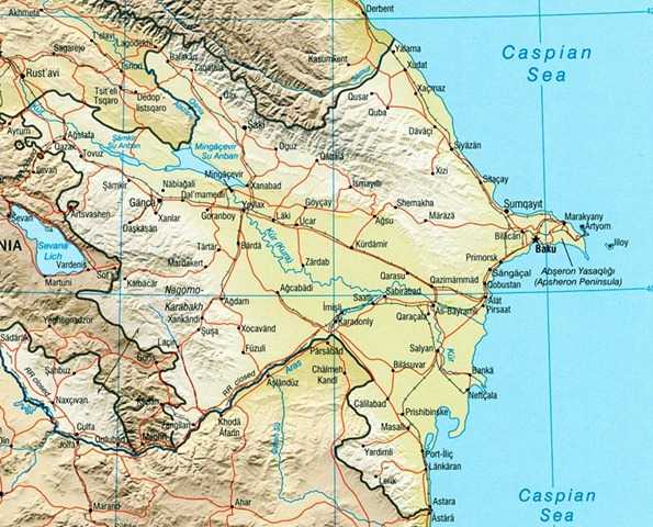 Карта мира на русском языке: где находится азербайджан с городами? (сезон 2021)