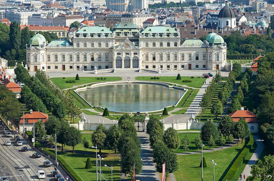 Дворец бельведер (schloss belvedere) описание и фото - австрия: вена