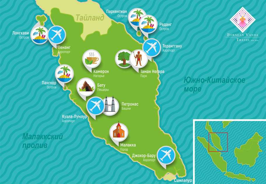 Остров калимантан (борнео) | острова мира