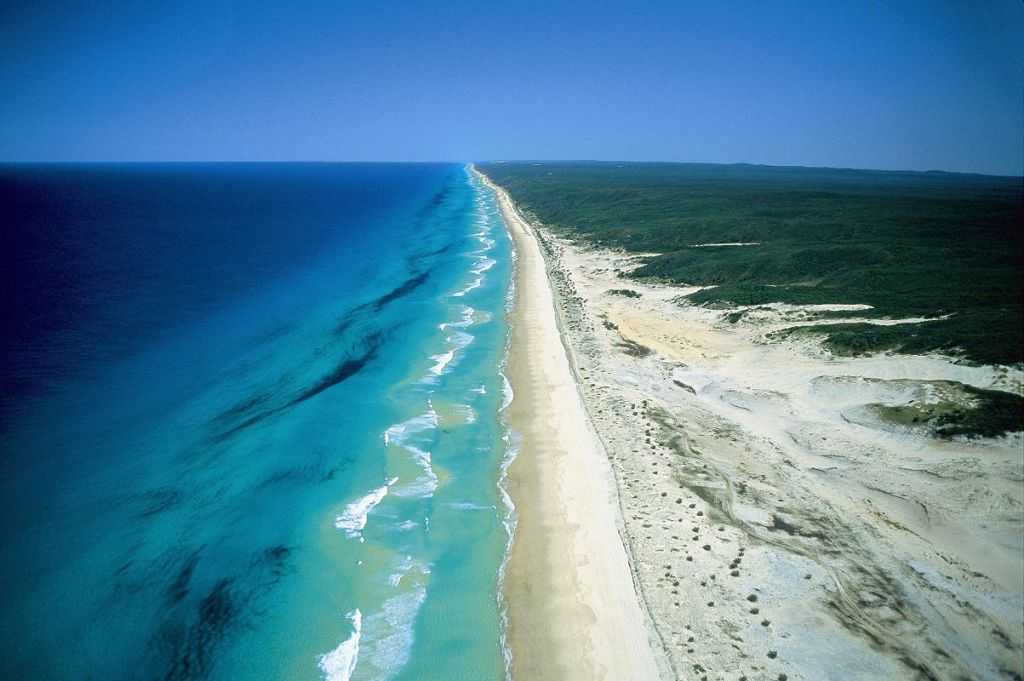 Самый большой в мире песчаный остров | fresher - лучшее из рунета за день