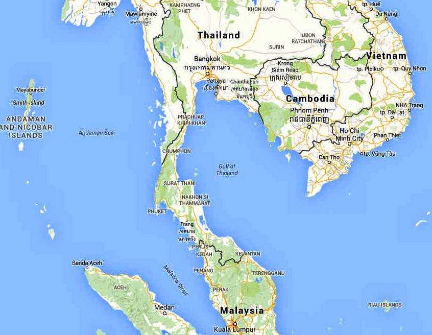 Какие моря омывают тайланд? он находится на полуострове и омывается двумя океанами тихим и индийским- обзор +видео