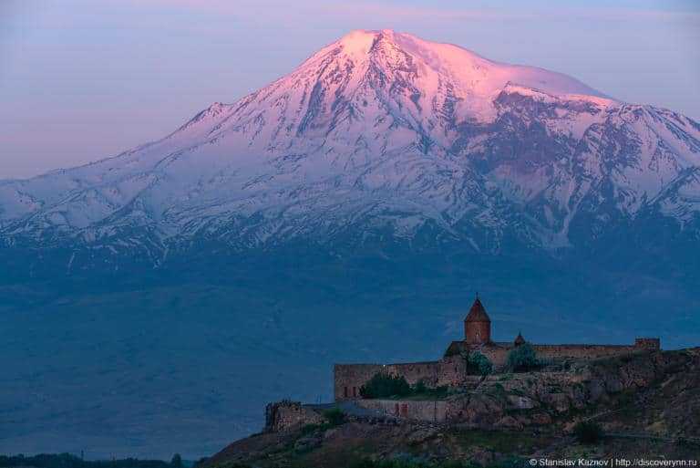 Монастырь хор вирап и вид на арарат в армении: фото, история, как добраться