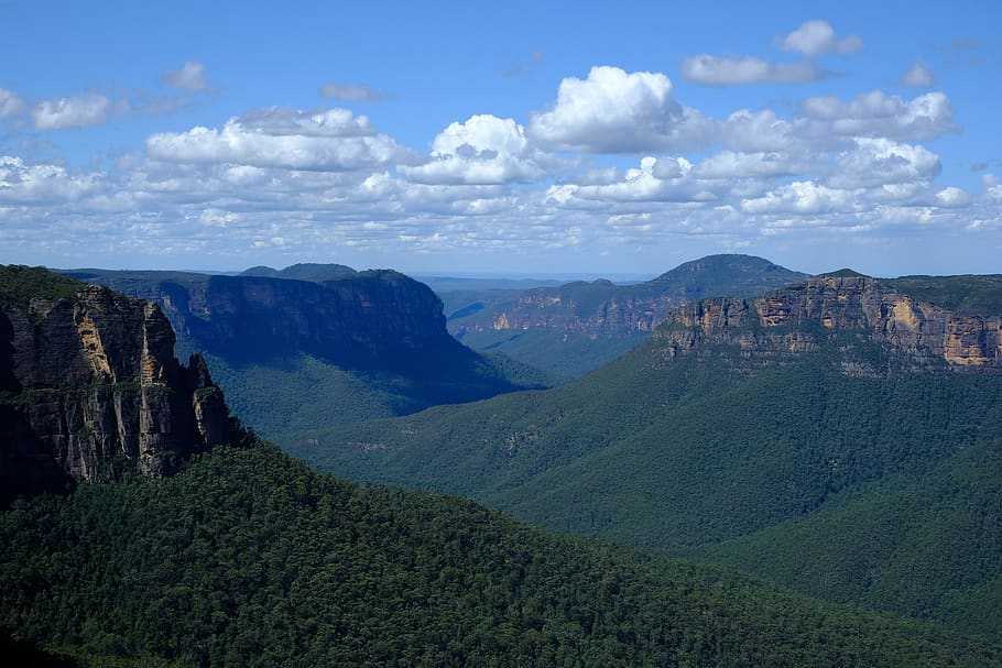 Великие голубые горы (the great blue mountains) описание и фото - австралия