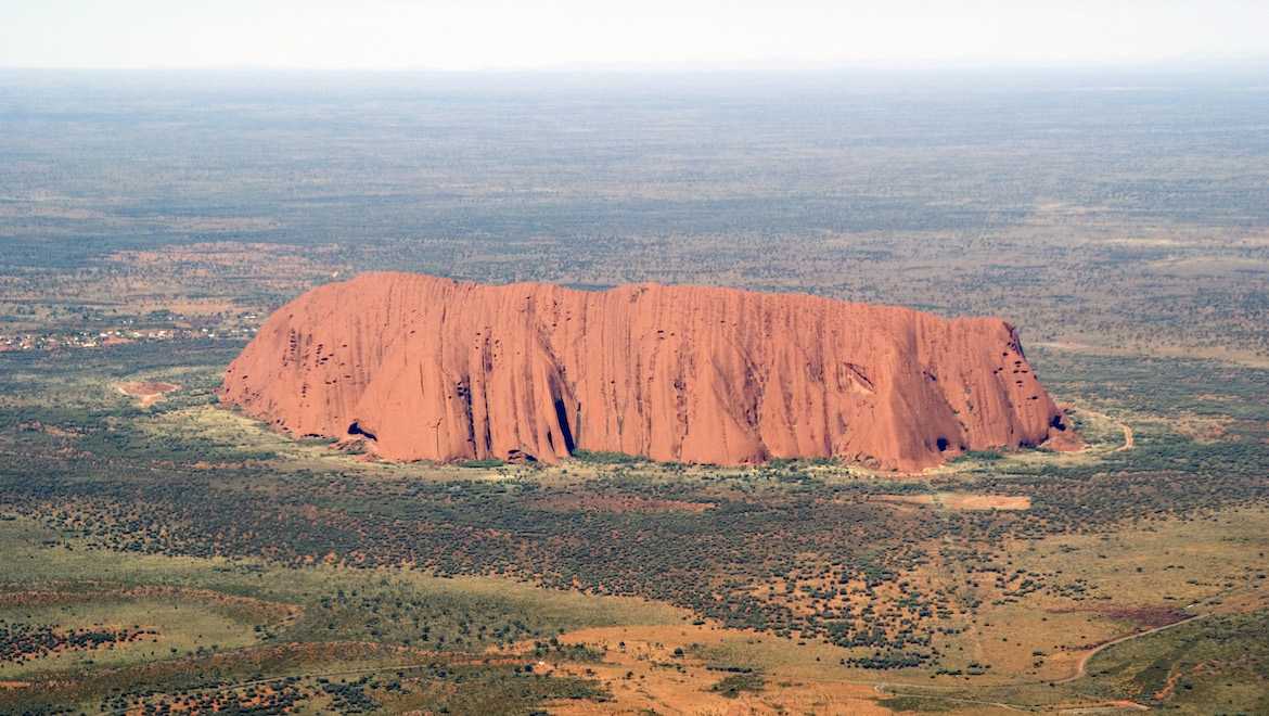 Гора улуру – мистическое место в австралийской пустыне