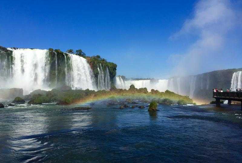 Водопад игуасу в аргентине и бразилии