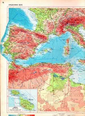Средиземное море: описание, история, интересные факты