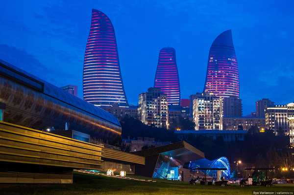 Пламенные башни, баку: азербайджан