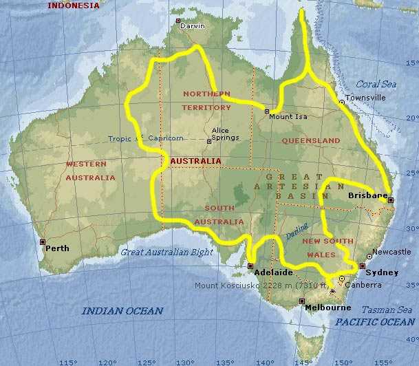 Великая океанская дорога в австралии