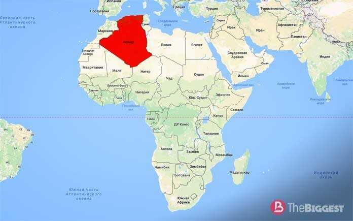 Где находится алжир: расположение на карте мира, достопримечательности, устройство государства
