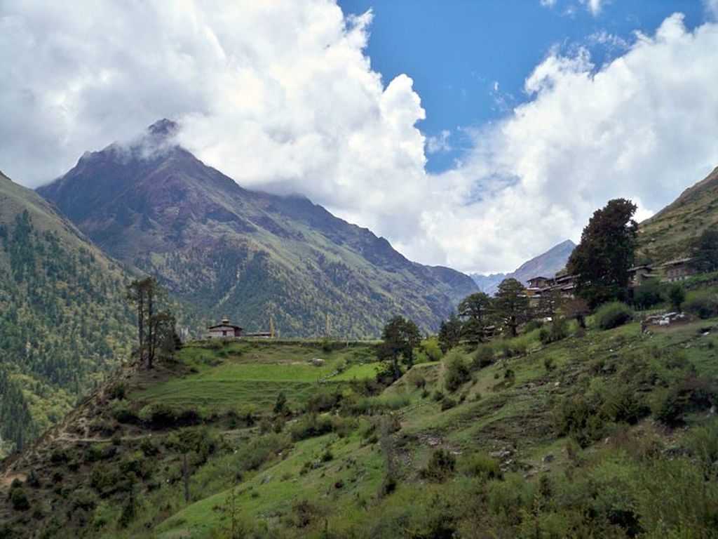 Горы Бутана: Гималаи...