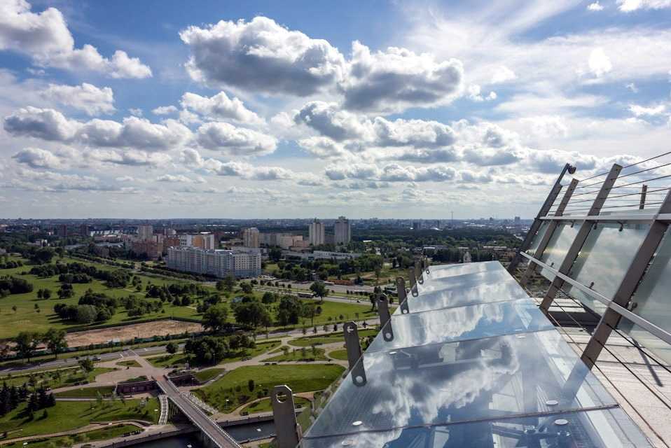 Белорусская национальная библиотека (минск) и смотровая площадка