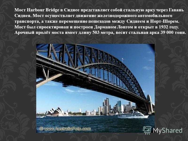 Мост харбор-бридж (сидней)