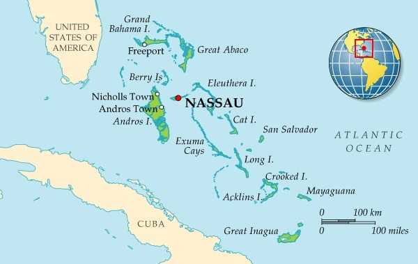 Карта багамов: разбираем вместе