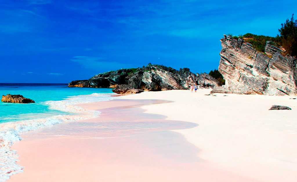 Розовый пляж • карибы