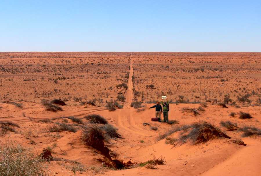 Пустыня пиннакли – фантастический пейзаж