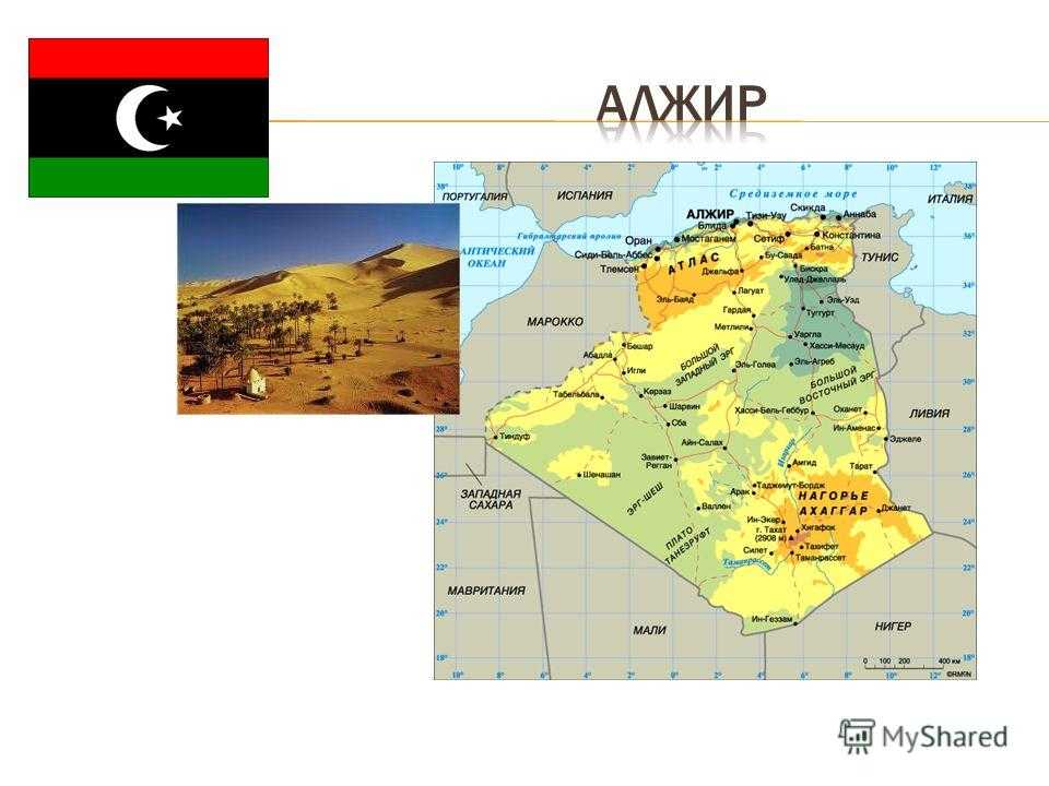 Подробная карта алжира. подробная карта алжира на русском языке