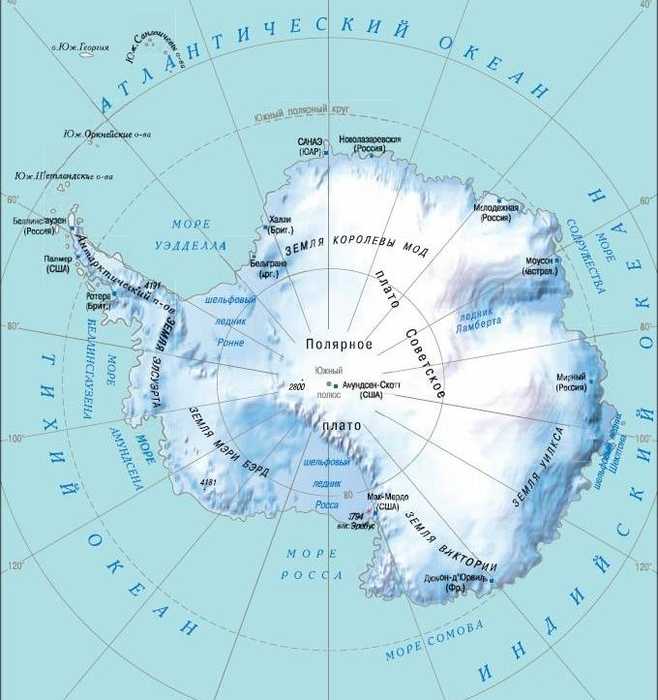 Узнай где находится Море Амундсена на карте Антарктиды (С описанием и фотографиями) Море Амундсена со спутника