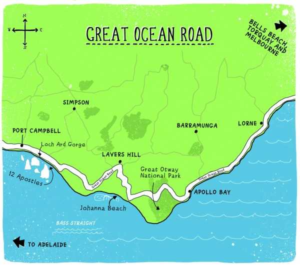 Великая океанская дорога (great ocean road)