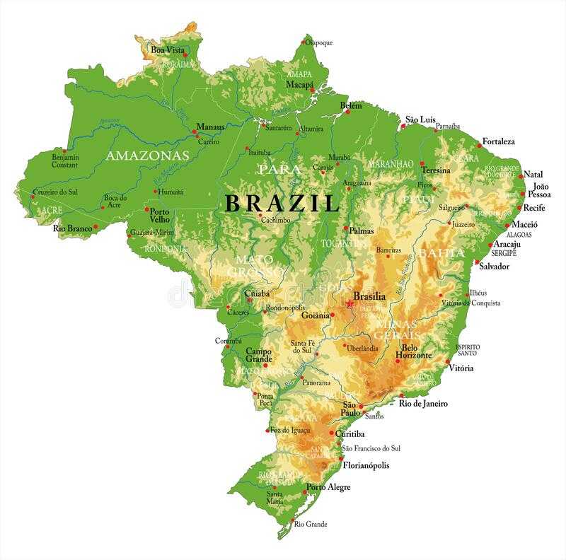 Бразилия — информация и факты | вода - источник красоты и молодости