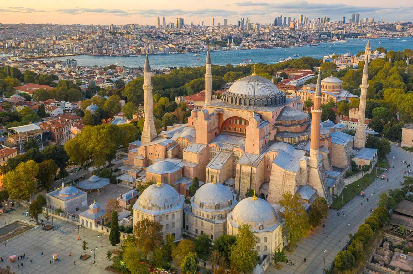 Турция Константинополь мечеть София