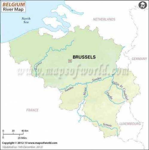 Карта бельгии: разбираемся развернуто